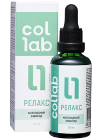 Купить Collab Комплекс для нервной системы от стресса (глицин зверобой пустырник витамин B6 + C) жидкость 50 мл 3
