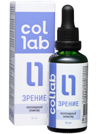 Купить Collab Комплекс для зрения и глаз (лютеин зеаксантин витамин А + Е) жидкость 50 мл 3