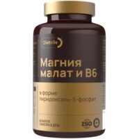 Купить Dietelle Магний (малат) + витамин B6 капсулы 60 шт.
