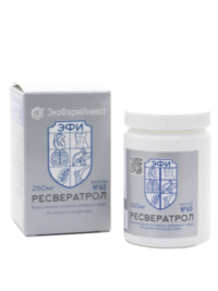 Купить ЭкоФармИнвест Транс-ресвератрол 98% (антиоксидант) капсулы 60 шт.
