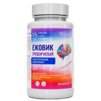 Купить Green Leaf Formula Ежовик гребенчатый + Бакопа Монье (ноотропный комплекс) капсулы 30 шт.