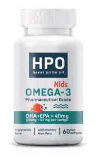 Купить HayatPrimeOil Омега 3 Kids капсулы (халяль) 60 шт.