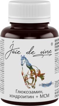 Купить Joie de vivre Комплекс глюкозамин хондроитин + МСМ капсулы 60 шт.