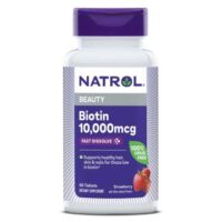 Купить Natrol Биотин таблетки для рассасывания 60 шт.