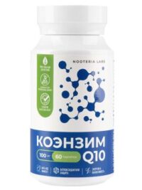 Купить Nooteria Labs Коэнзим Q10 (убихинон) таблетки 60 шт.