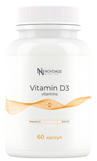 Купить NOVOAGE nutrition Витамин D капсулы 60 шт.